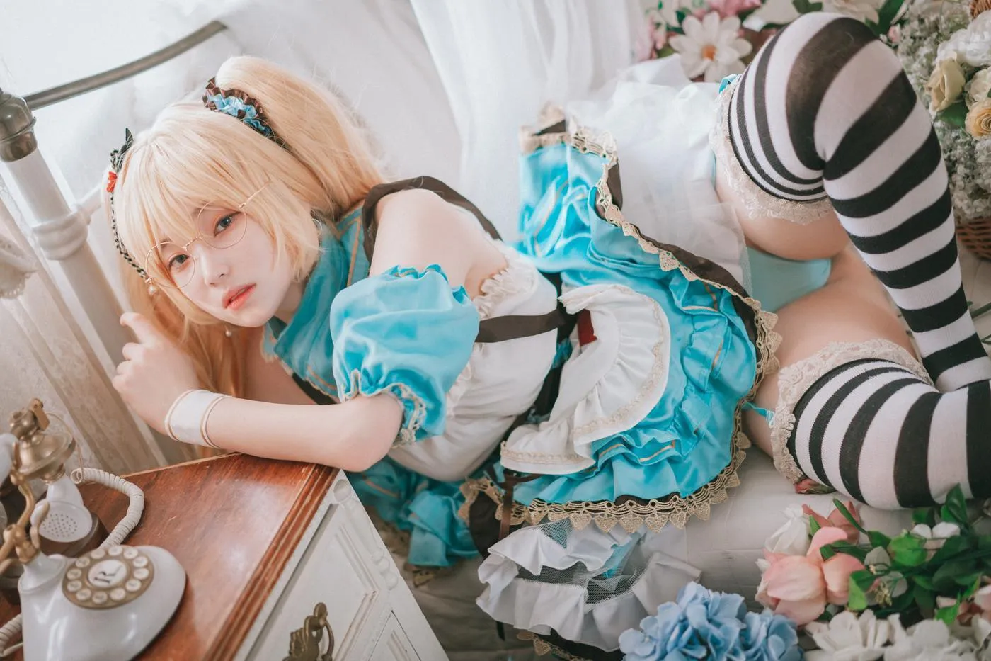 Bambi밤비 – NO.04 Alice in Glasses [49P]插图8